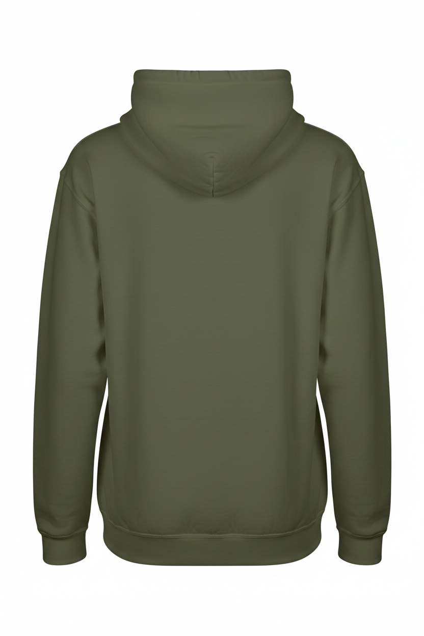 Noirél Script Hoodie | Retro Handwritten Logo, Red Brushstroke