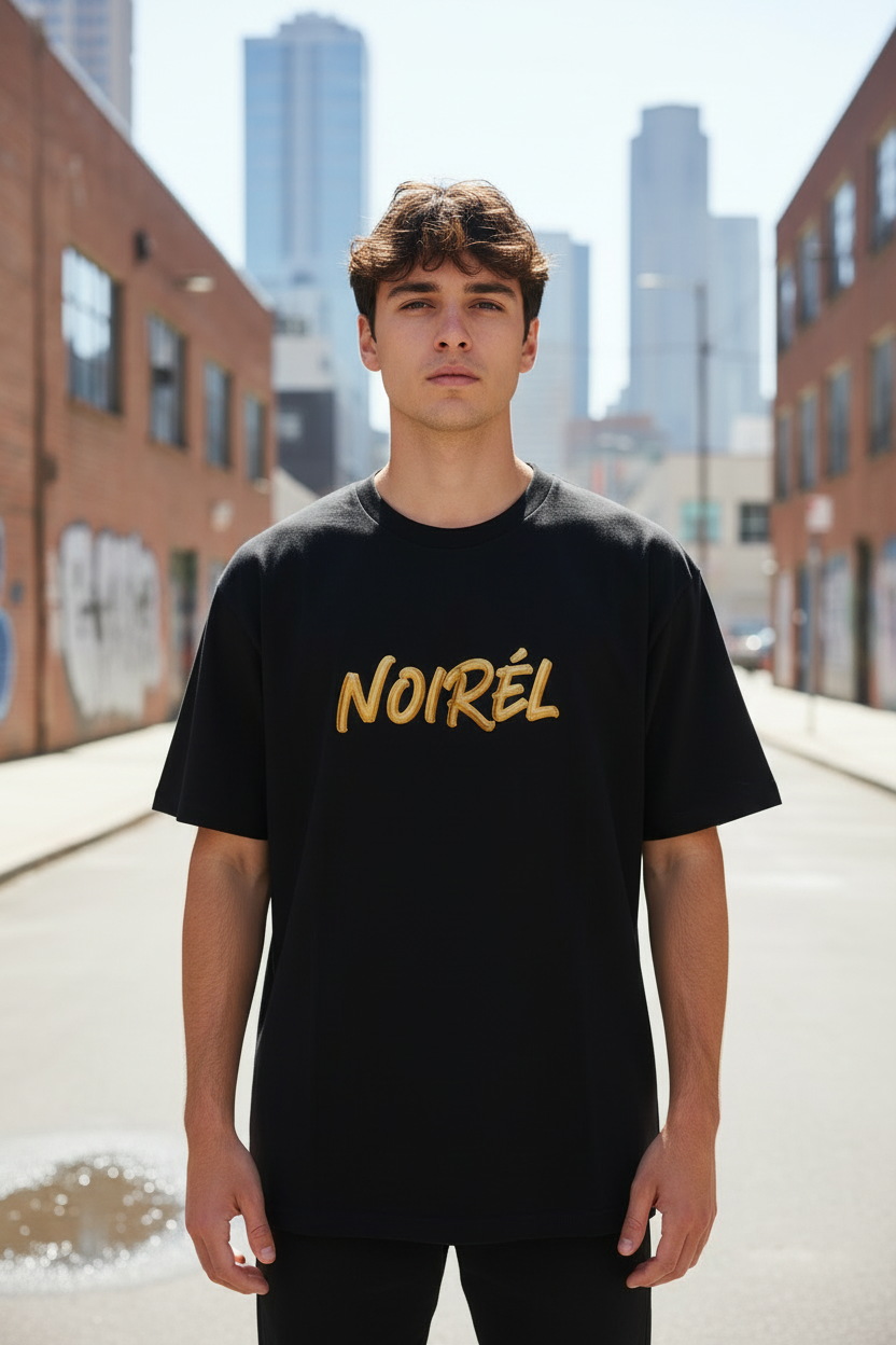 NOIRÉL T-Shirt – Boxy Rebellion