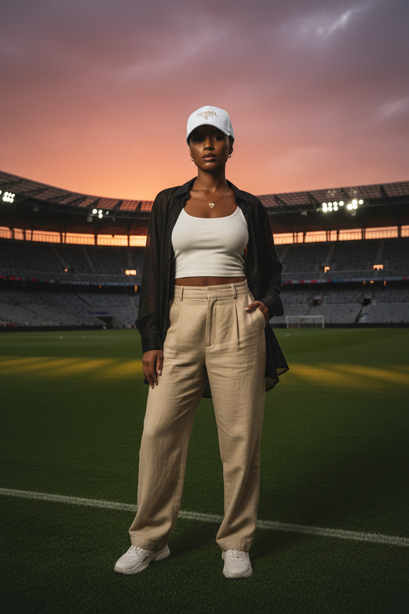 NOIRÉL World Cup 2026 Cap – Gold Embroidery