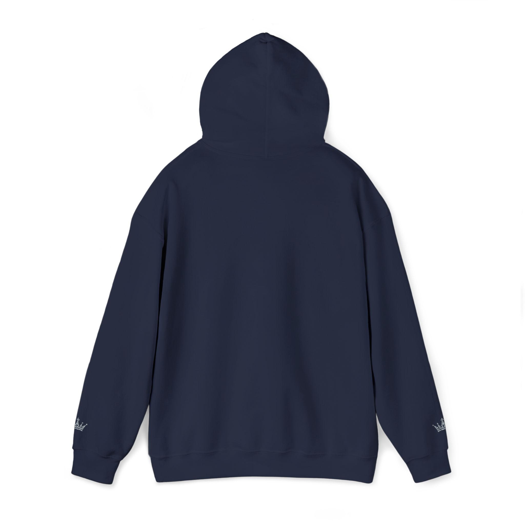 NOIRÉL Script Hoodie – Hellblau gesticktes Logo