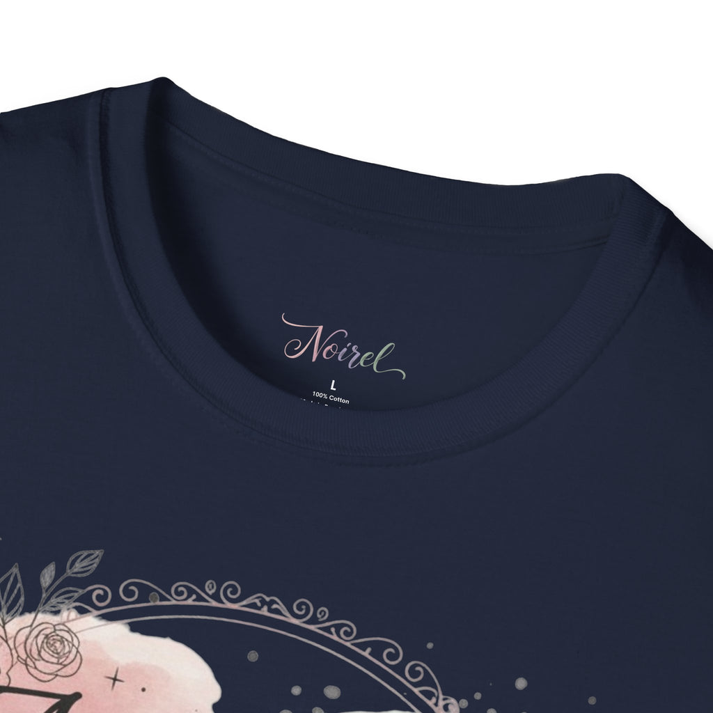Noirel Watercolor Script T-Shirt — Feminine Name Graphic Tee 