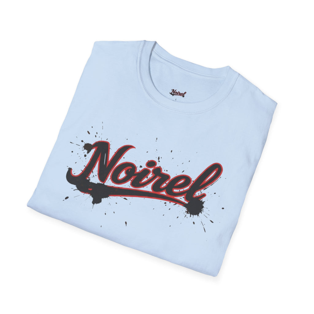 Noirel Script T-Shirt – Retro Brush Logo Tee