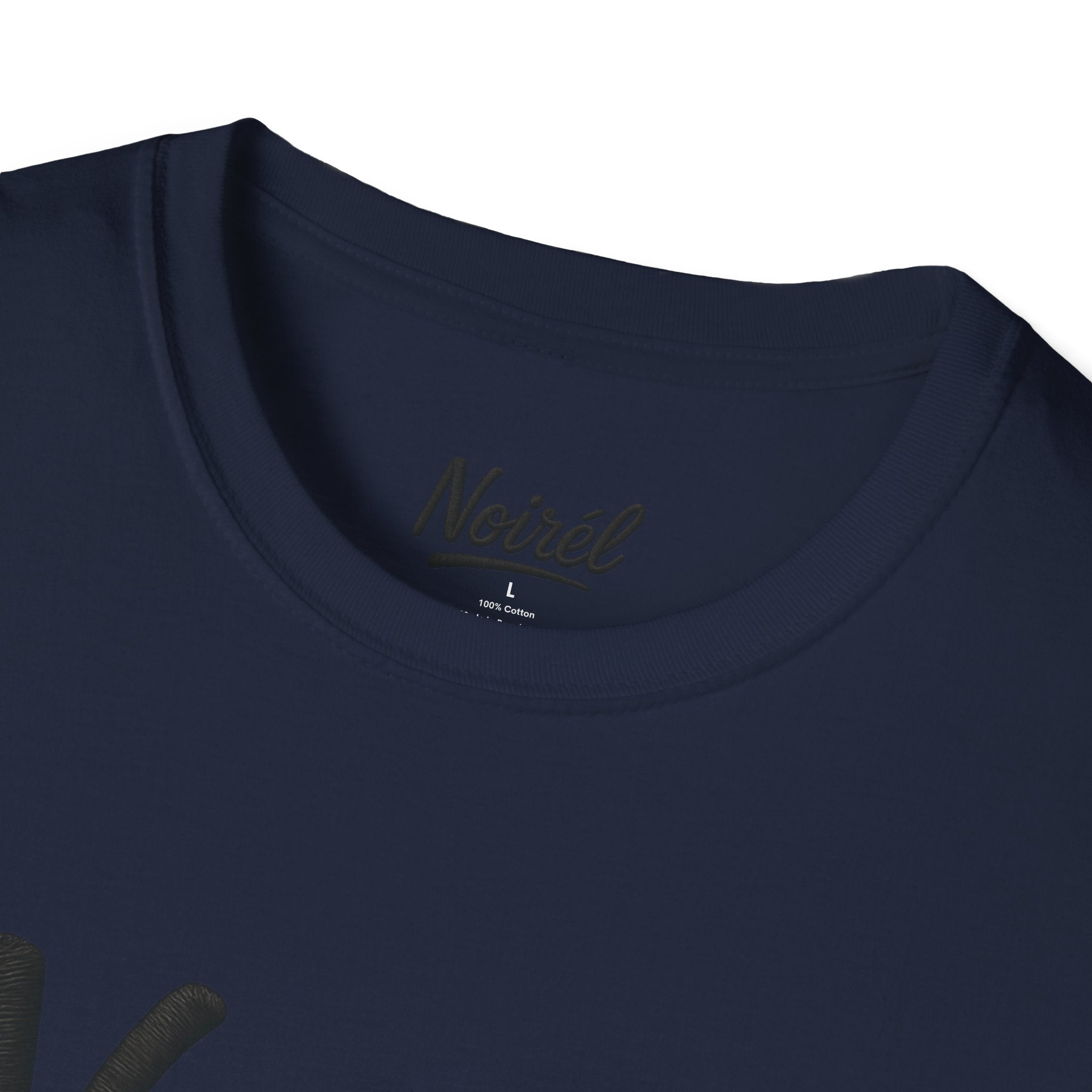NOIRÉL T-Shirt – Black Script Print