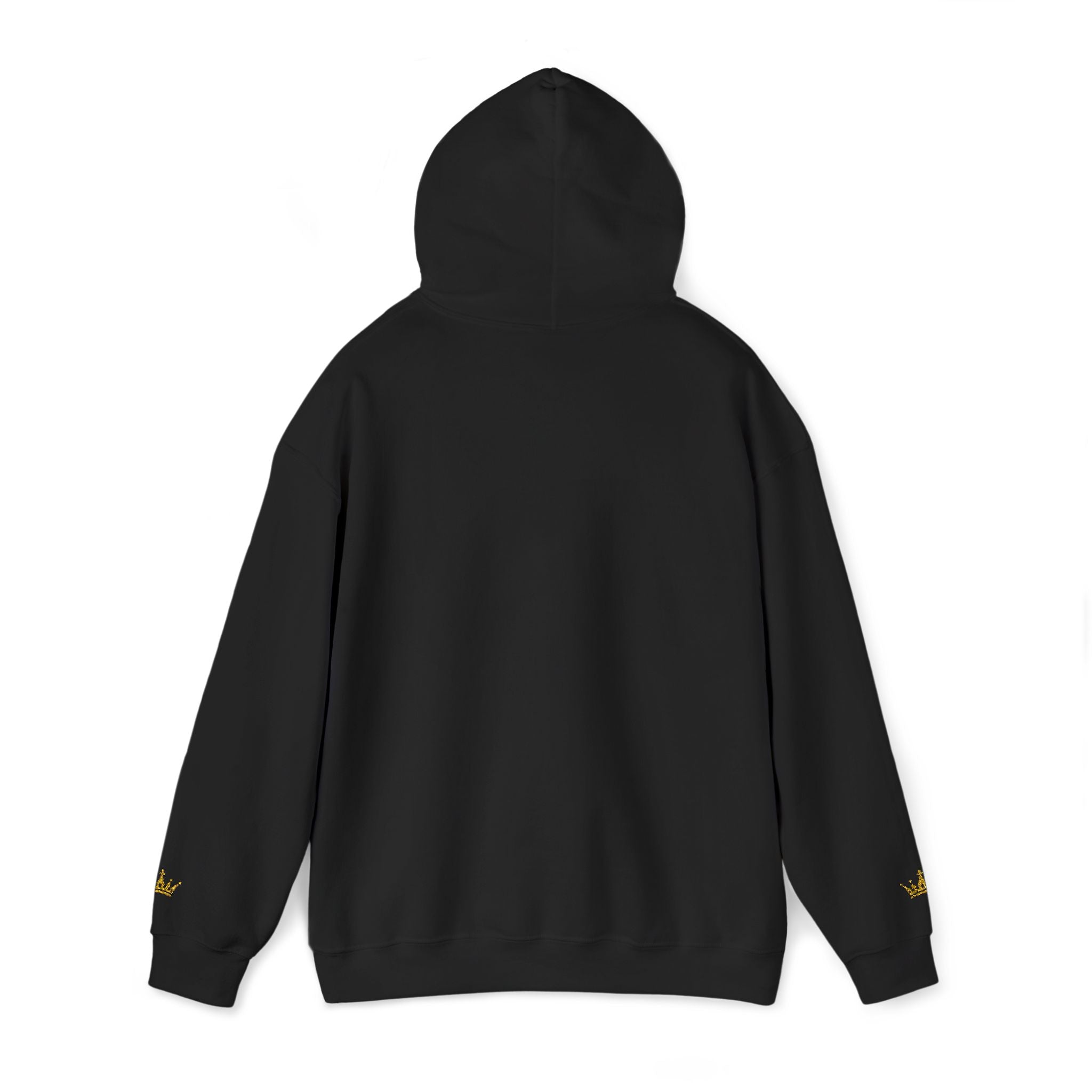 NOIRÉL Script Hoodie – Gold gesticktes Logo