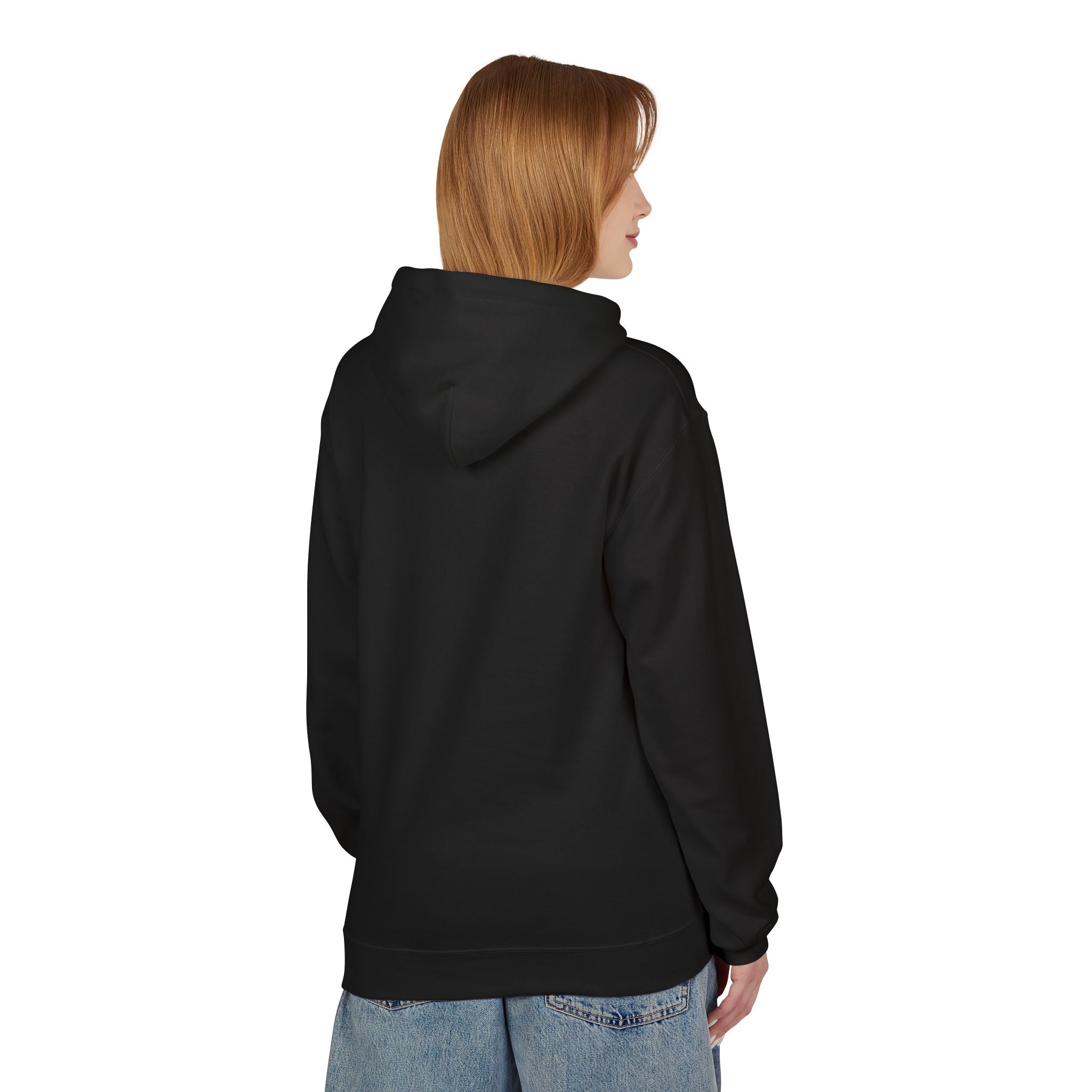NOIREL Hoodie – white Script Print