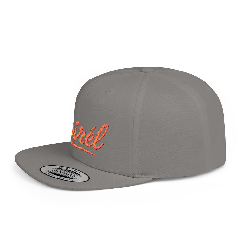 Snapback Hat — Noirél Embroidered Flat Bill Cap 