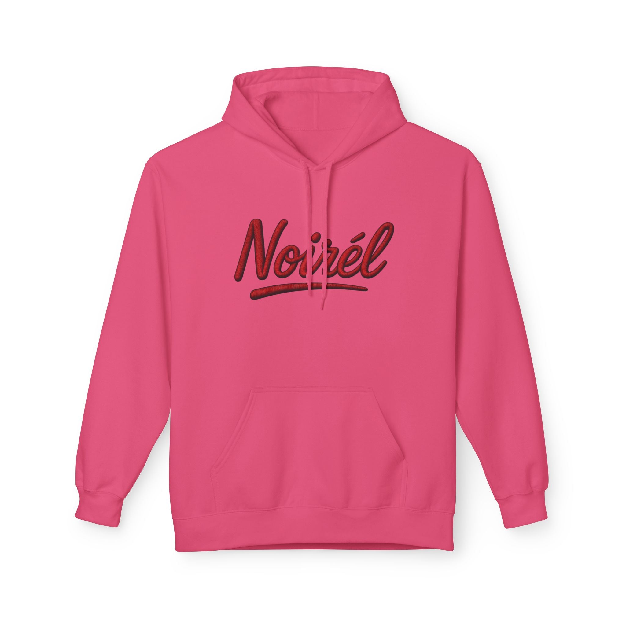 NOIRÉL Hoodie – Script Logo Red Print