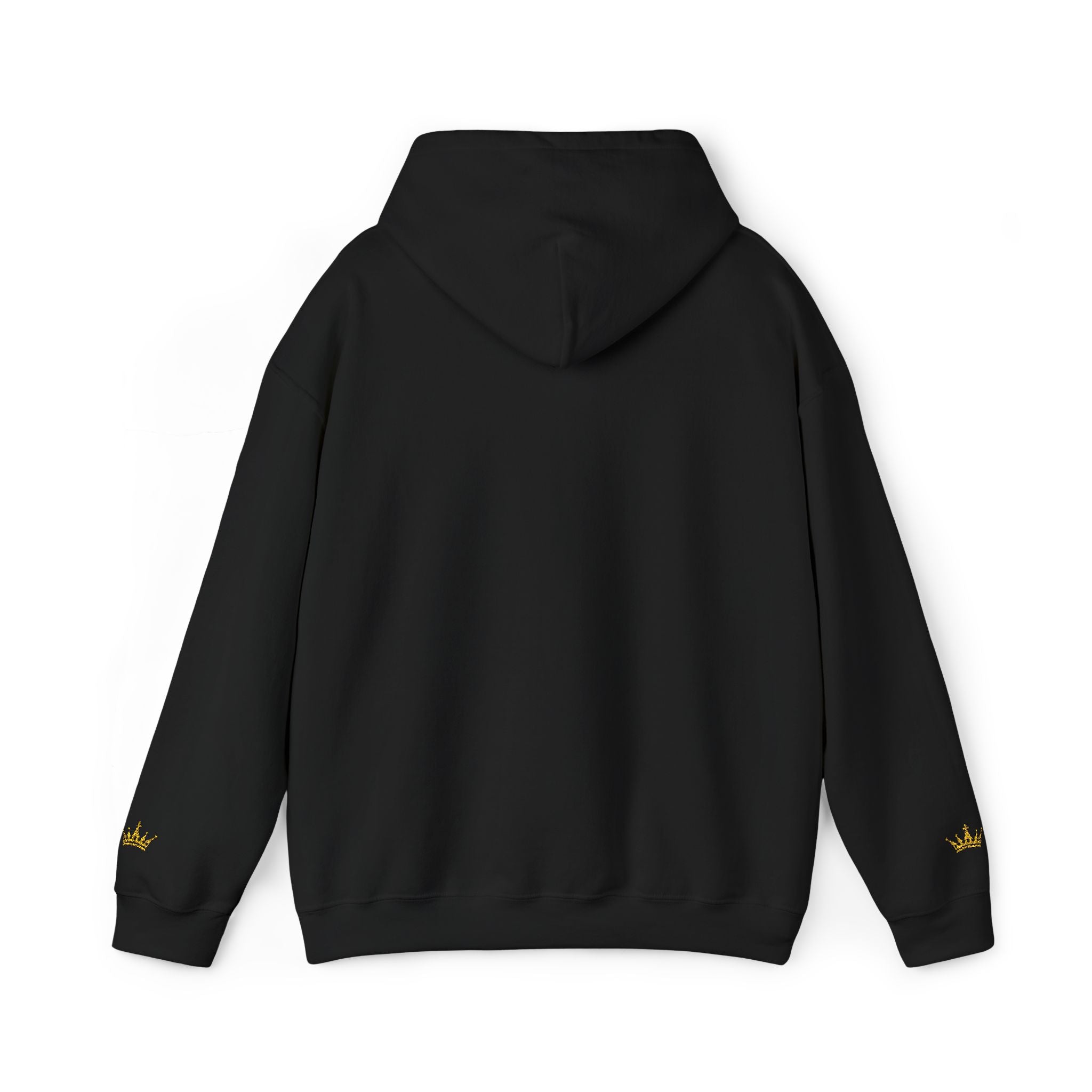 NOIRÉL Script Hoodie – Gold gesticktes Logo