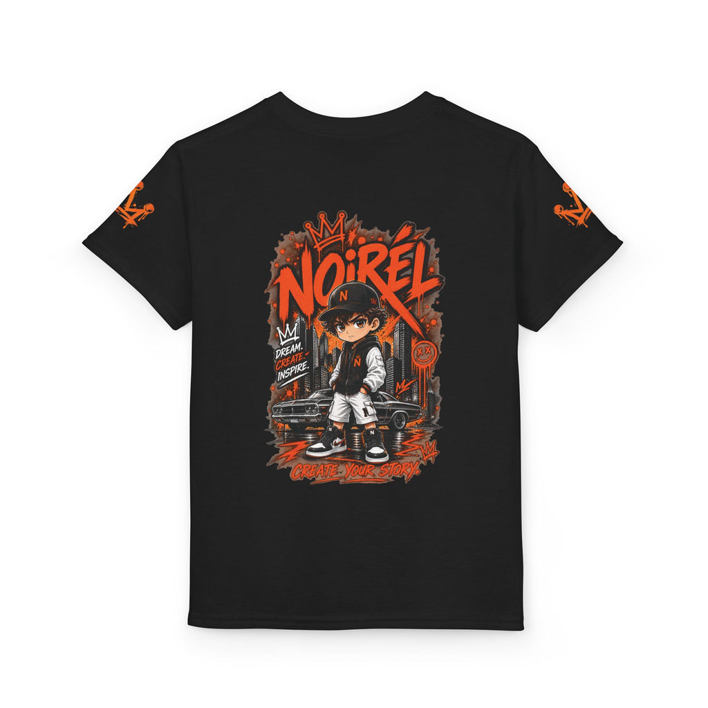 Noirel Kinder T-Shirt – Urban Graffiti Anime Tee