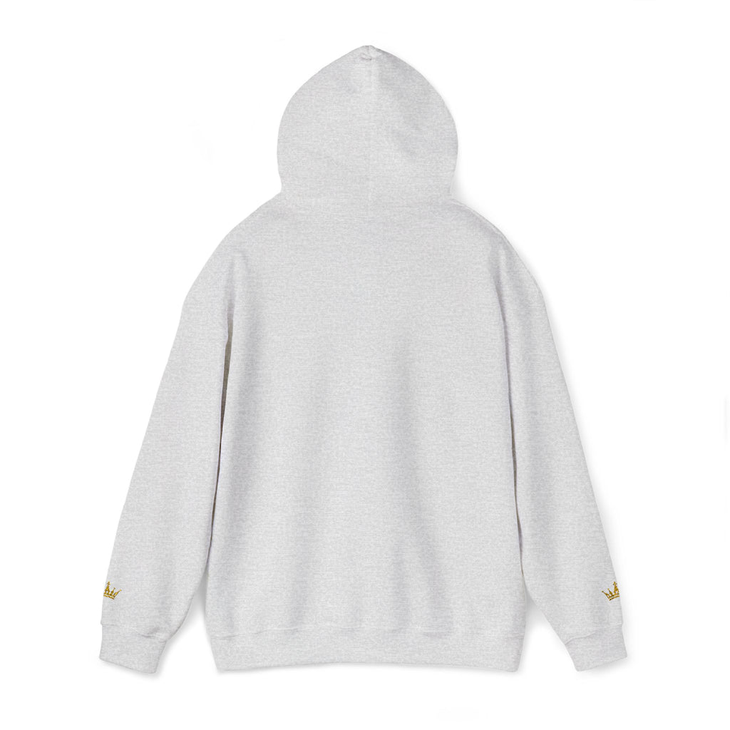 NOIRÉL Script Hoodie – Gold gesticktes Logo