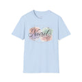 Noirel Watercolor Script T-Shirt — Feminine Name Graphic Tee 