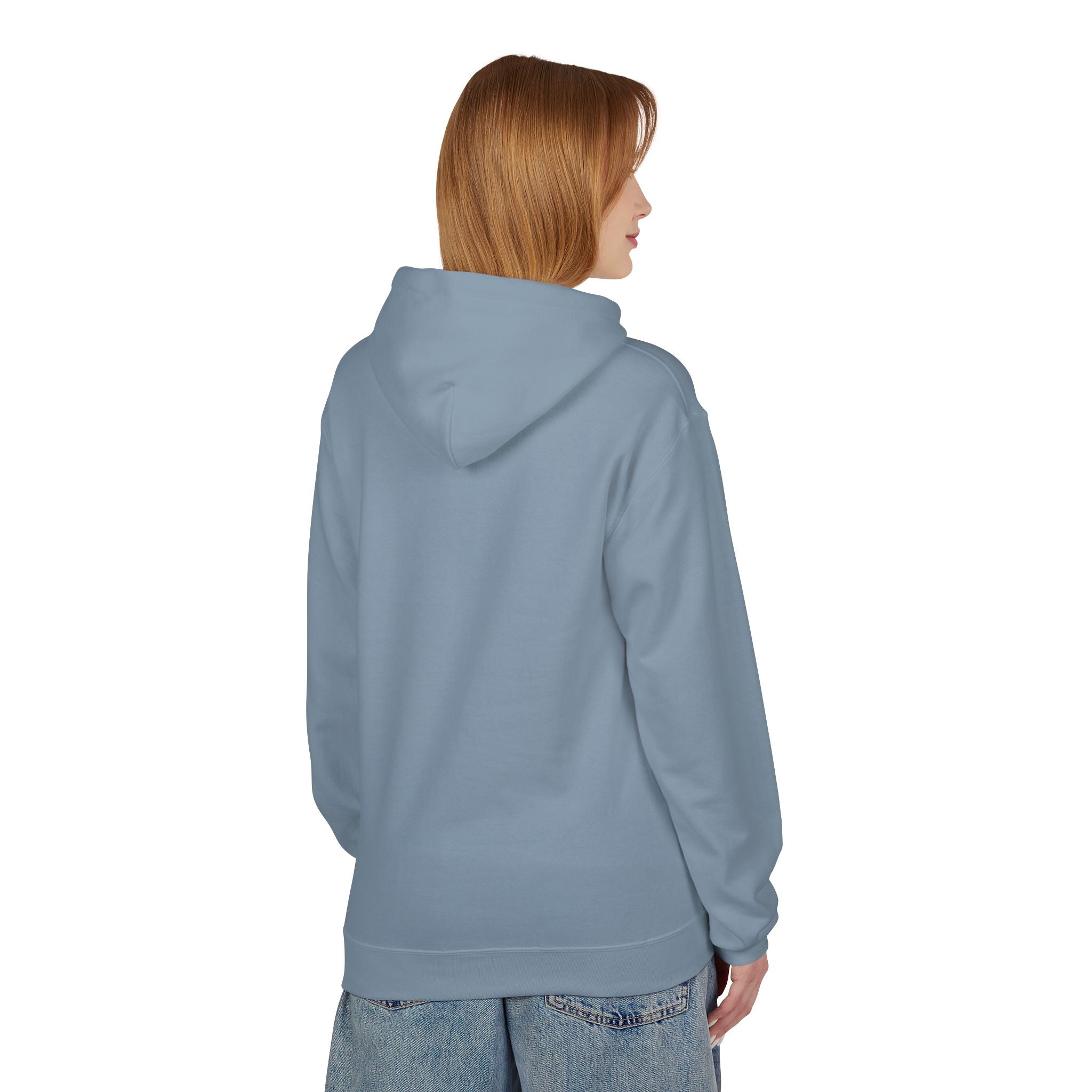 NOIREL Hoodie – white Script Print