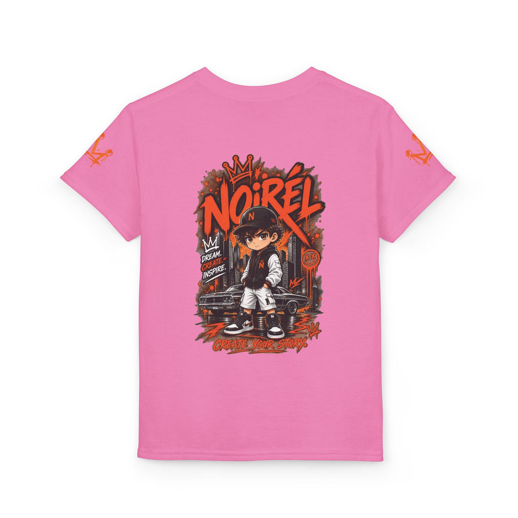 Noirel Kinder T-Shirt – Urban Graffiti Anime Tee