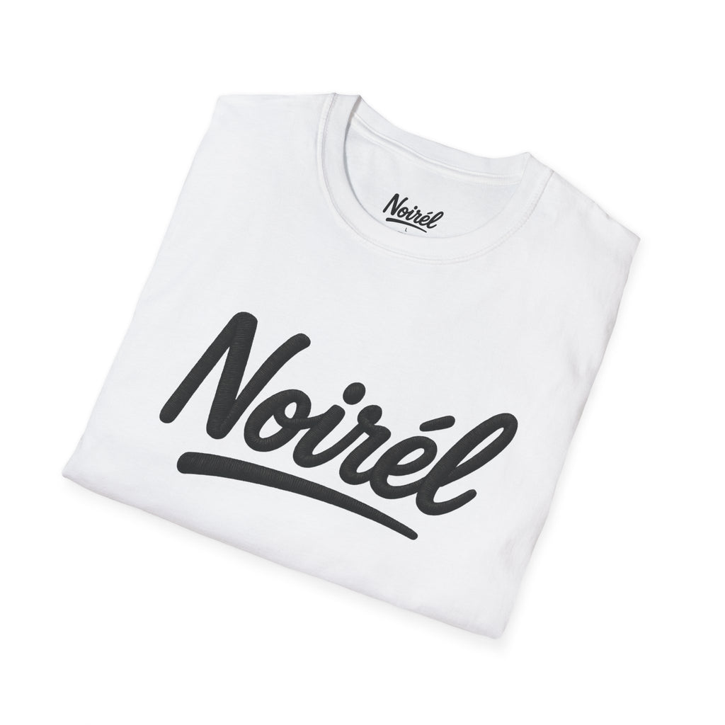 NOIRÉL T-Shirt – Black Script Print