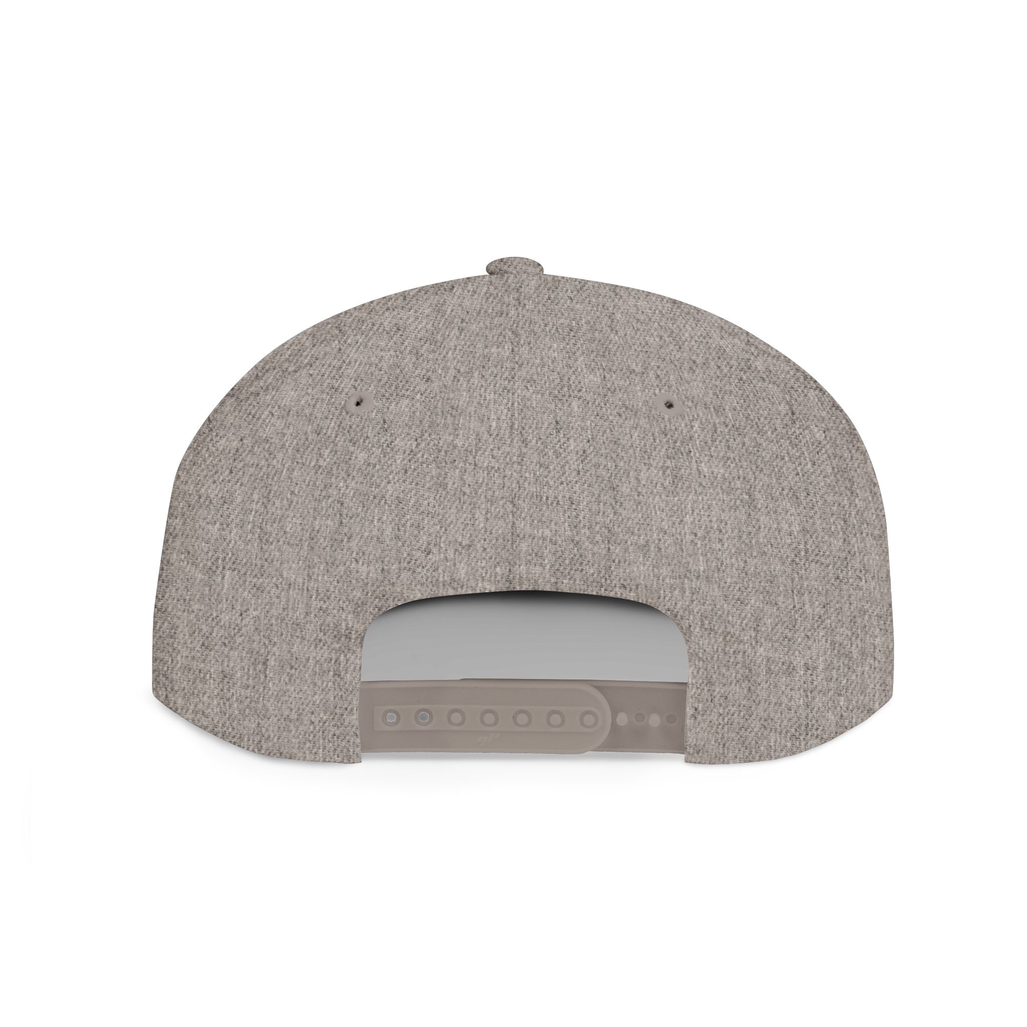 Snapback Hat — 'Noirél' Script Flat Bill Cap, Casual Streetwear Hat 