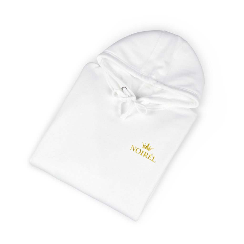 NOIRÉL Crown Royalty Hoodie – Black Fleece mit Gold Crest