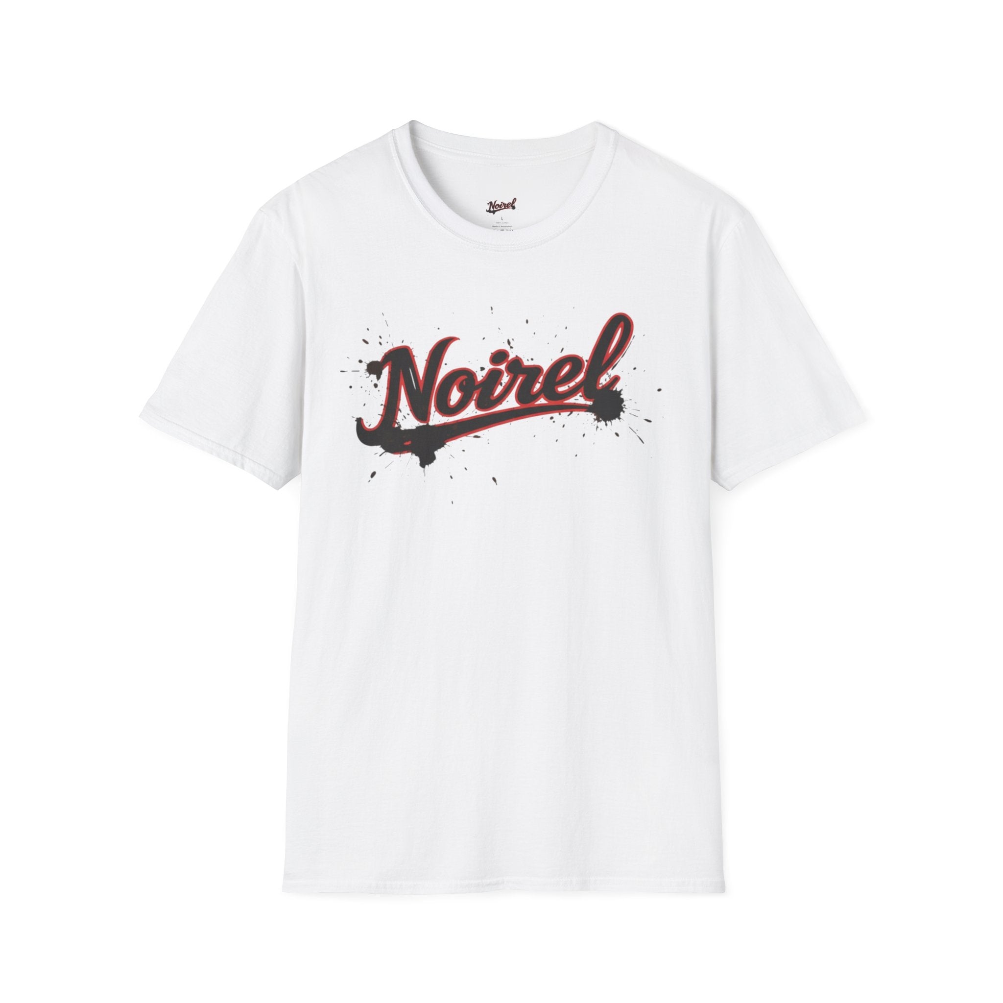 Noirel Script T-Shirt – Retro Brush Logo Tee