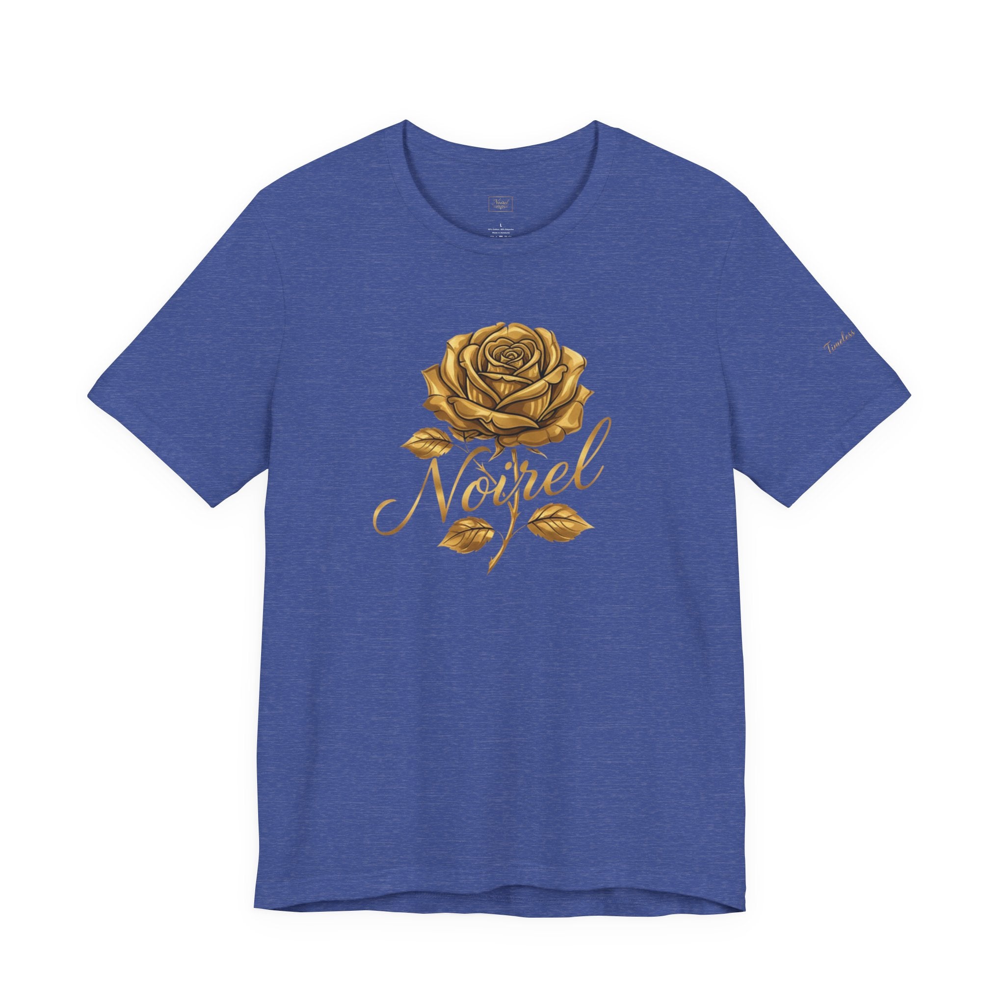 Gold Rose 'Angel' T‑Shirt — Vintage Floral Graphic Tee