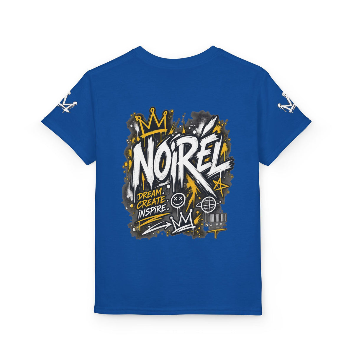 Noirel Kinder T-Shirt – „Graffiti Crown“ Urban Streetwear Tee