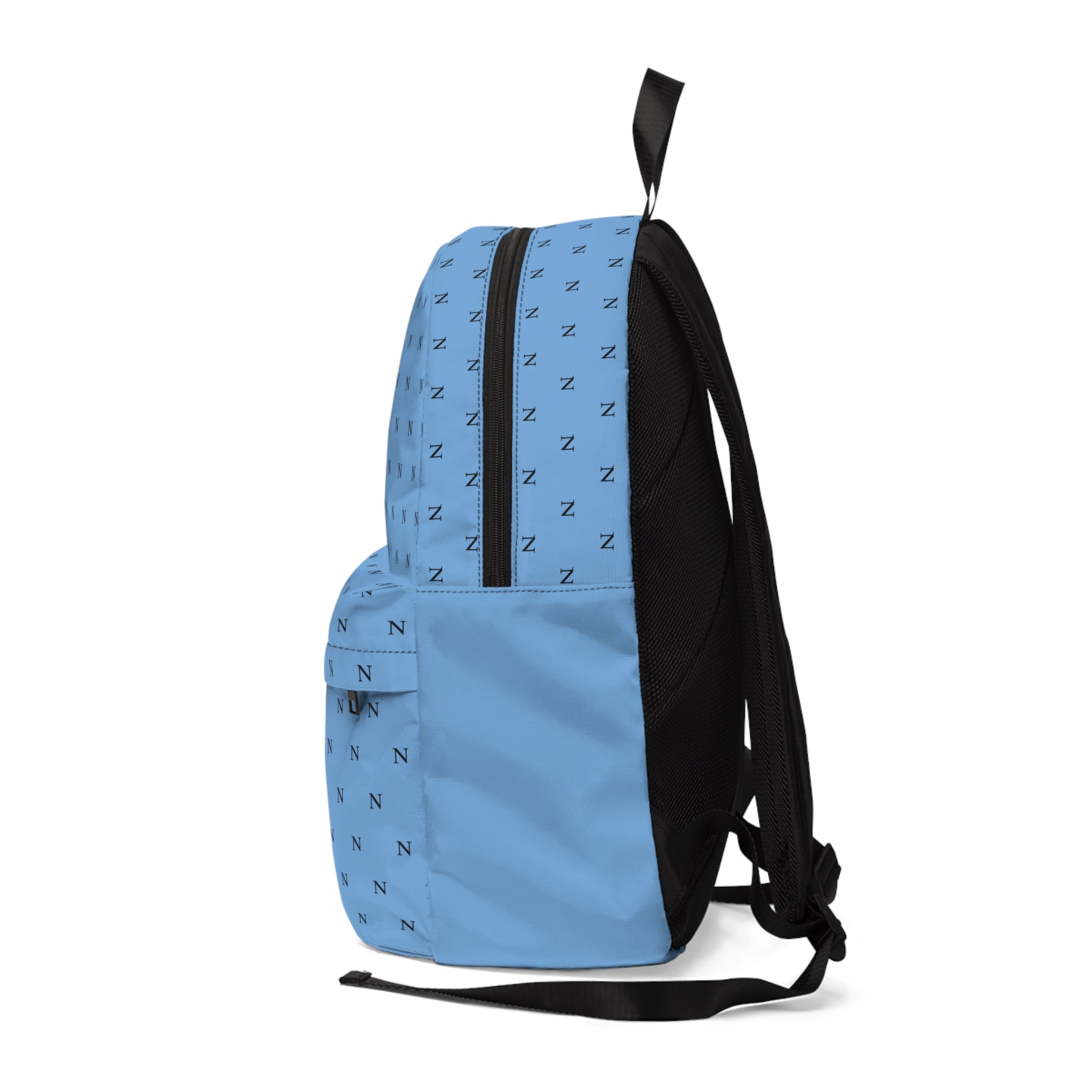 Backpack — Blue Monogram 'NOIRÉL' Classic Daypack