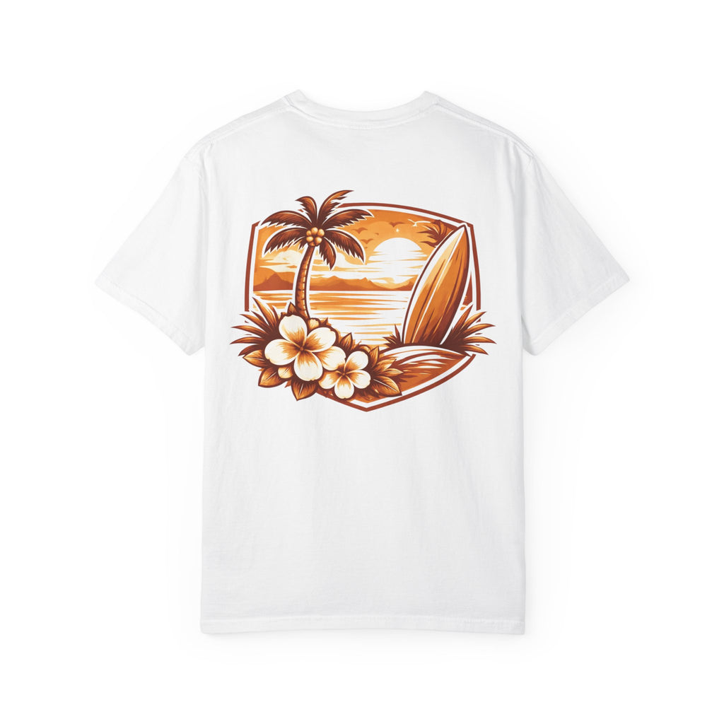 NOIRÉL T-Shirt – Script Front & Sunset Back Print