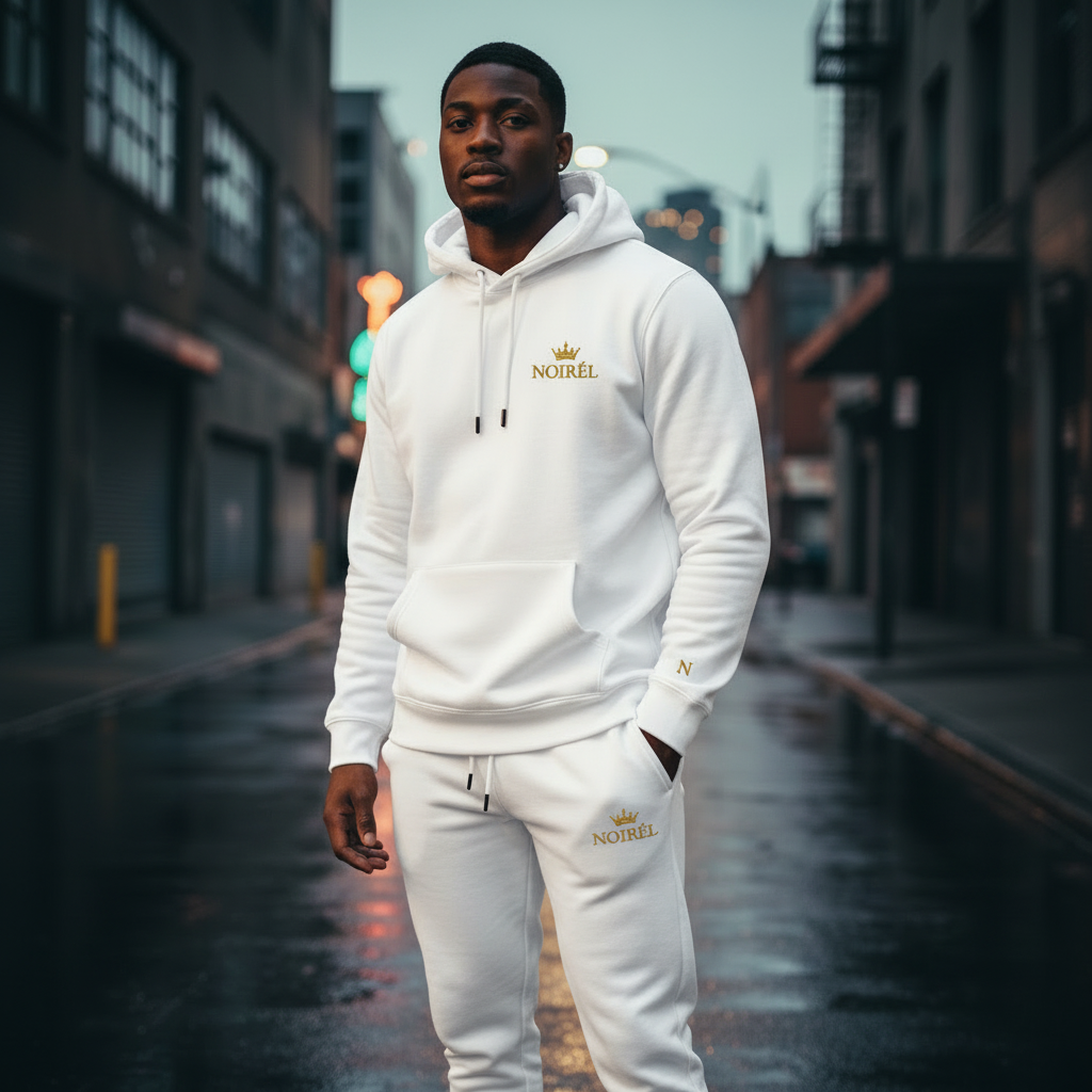 NOIRÉL Crown Royalty Set – Hoodie & Jogger Bundle